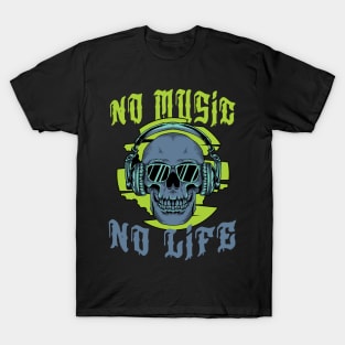 No Music No Life - Art Of Music T-Shirt